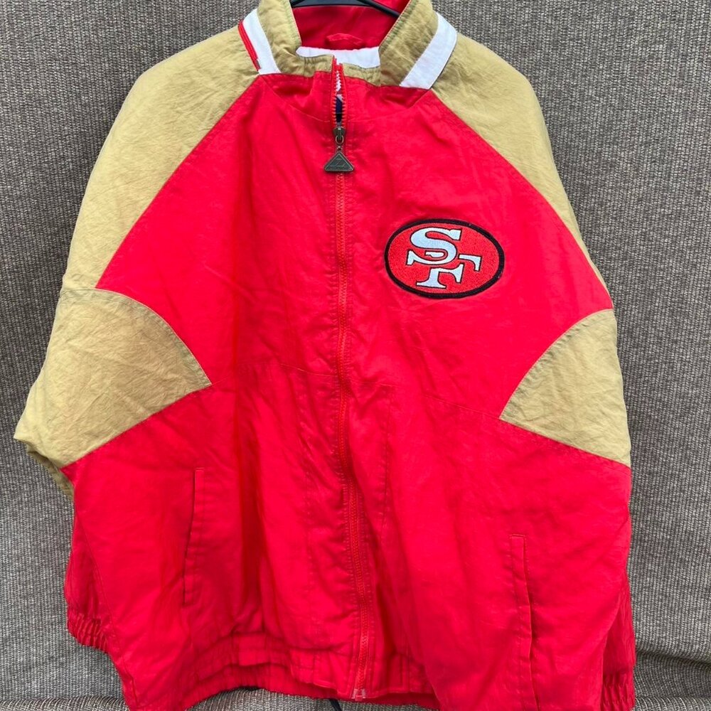 Vintage Apex One San Francisco 49ers NFL Jacket Men’s Sz XL